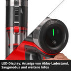 Akku-Stielstaubsauger TE-SV 18/270 Li B PXC - 18V Brushless, 270 mbar, beutellos, 3 Leistungsmodi, 3-Fach Filtersystem, inkl. Akku und Zubehör