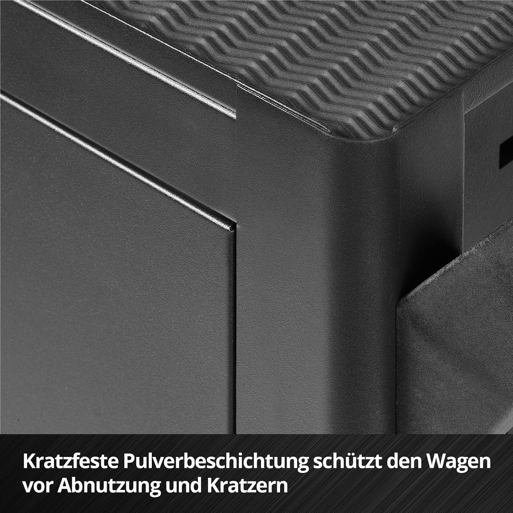 Leerer Werkstattwagen mit 6 Schubladen, Interlock-System, kugelgelagerten Führungsschienen, 135 kg Tragfähigkeit, Feststellrollen