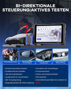 AI-OBD2 892BT Diagnosegerät, 34 Reset-Funktionen, volle Systemdiagnose, ECU-Kodierung, BI-direktionale Steuerung