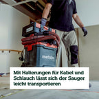 ASA 30 M PC Allessauger – 602087000 – Nass-/Trockensauger mit integrierter Filterabreinigung – 8 m Kabellänge
