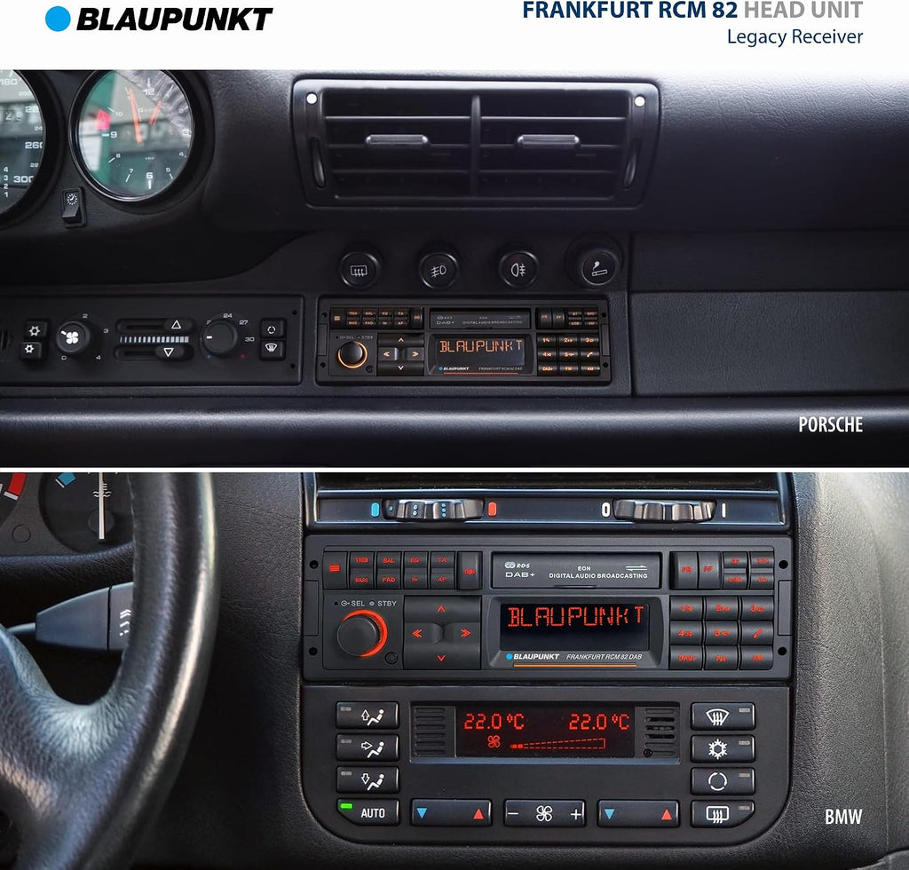 Frankfurt RCM 82 DAB, 1-DIN Autoradio, DAB+, BT, AUX, USB, SD, Lenkradfernbedienung, Freisprech., Equalizer, 200W, schwarz