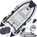 Schlauchboot Wave 230-320 cm aufblasbar 6-tlg. Set – Bank, Pumpe, Paddel, Rep.-Set, Tasche, Angelboot, Paddelboot, Motor möglich, salzwasserfest