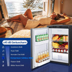 83L Kompressor Kühlbox mit APP-Steuerung, 12/24V DC, LED-Leuchten, bis -20°C – ideal für Auto, LKW, Boot, Wohnmobil, Camping und Reisen