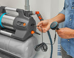 Hauswasserwerk 6300 SilentComfort, 25L Speicher, Filter, 6300 L/h, Trockenlaufsicherung, leise, Bluetooth-App, (9068-20)