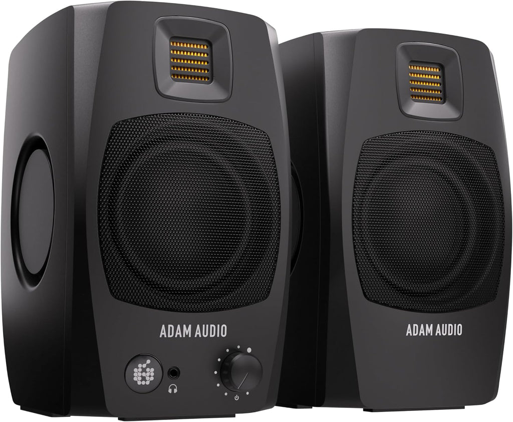 D3V: Aktives Desktop-Monitorsystem mit USB-C-Anschluss (Paar, schwarz)