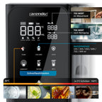 Osmoseanlage - 99,99% reines Wasser - 7-Stufen-Filter (5+2) – Umkehrosmose – Keine Installation – Auftisch – Heißwasser 40-100°C – TDS