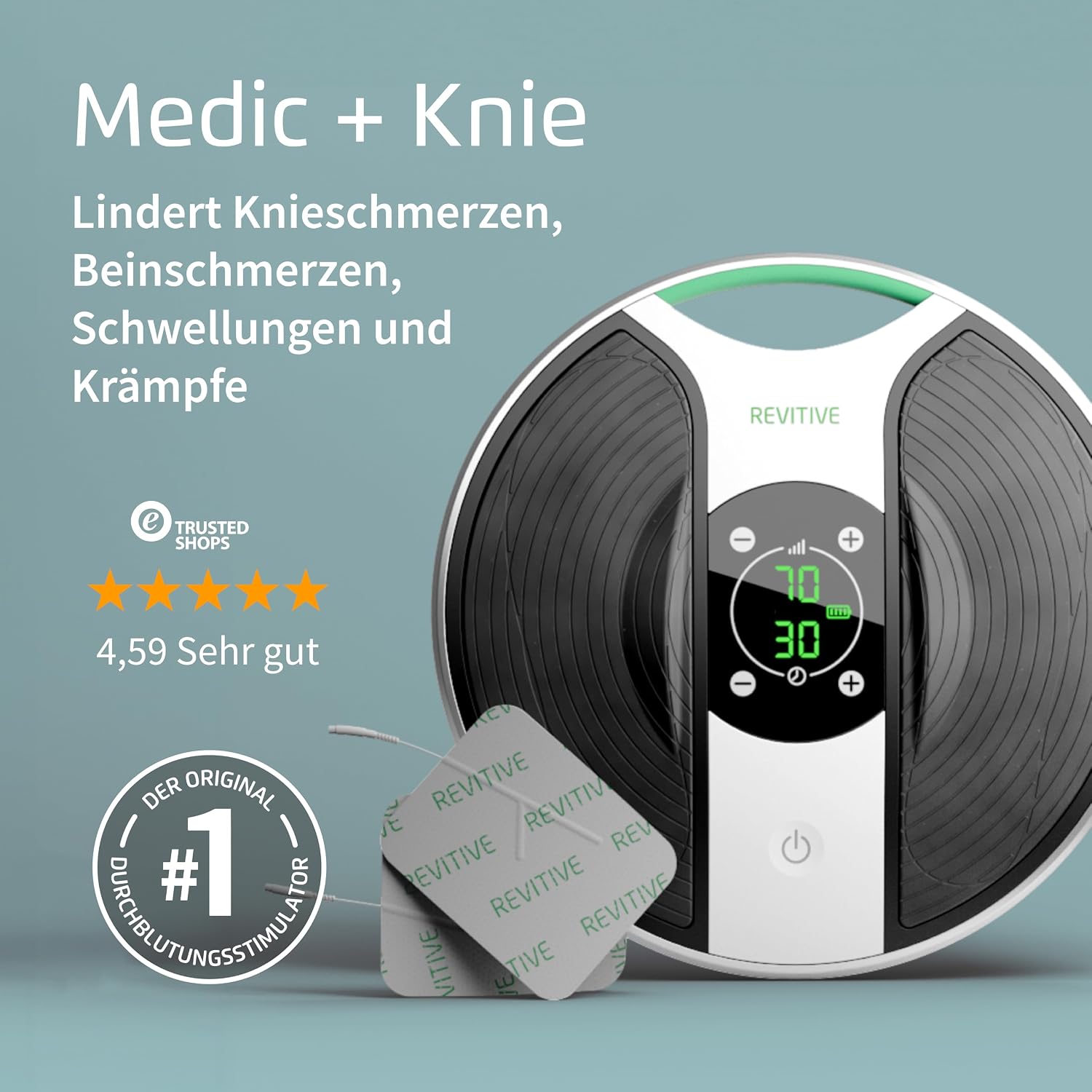 Medic Plus Knie – Medikamentenfreie Knieschmerzlinderung für Stabilität, Kraft und Beweglichkeit