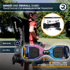 W1 Hoverboard für Kinder, Jugendliche & Erwachsene - APP Steuerung - 2 x 350 Watt Motoren - Self-Balance Funktion - Bluetooth