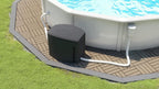 Pool Technikbox 036600 – Hochwertige Box, wetter- und chemiebeständig, geräusch- und temperaturisolierend, schützt Pooltechnik und Equipment