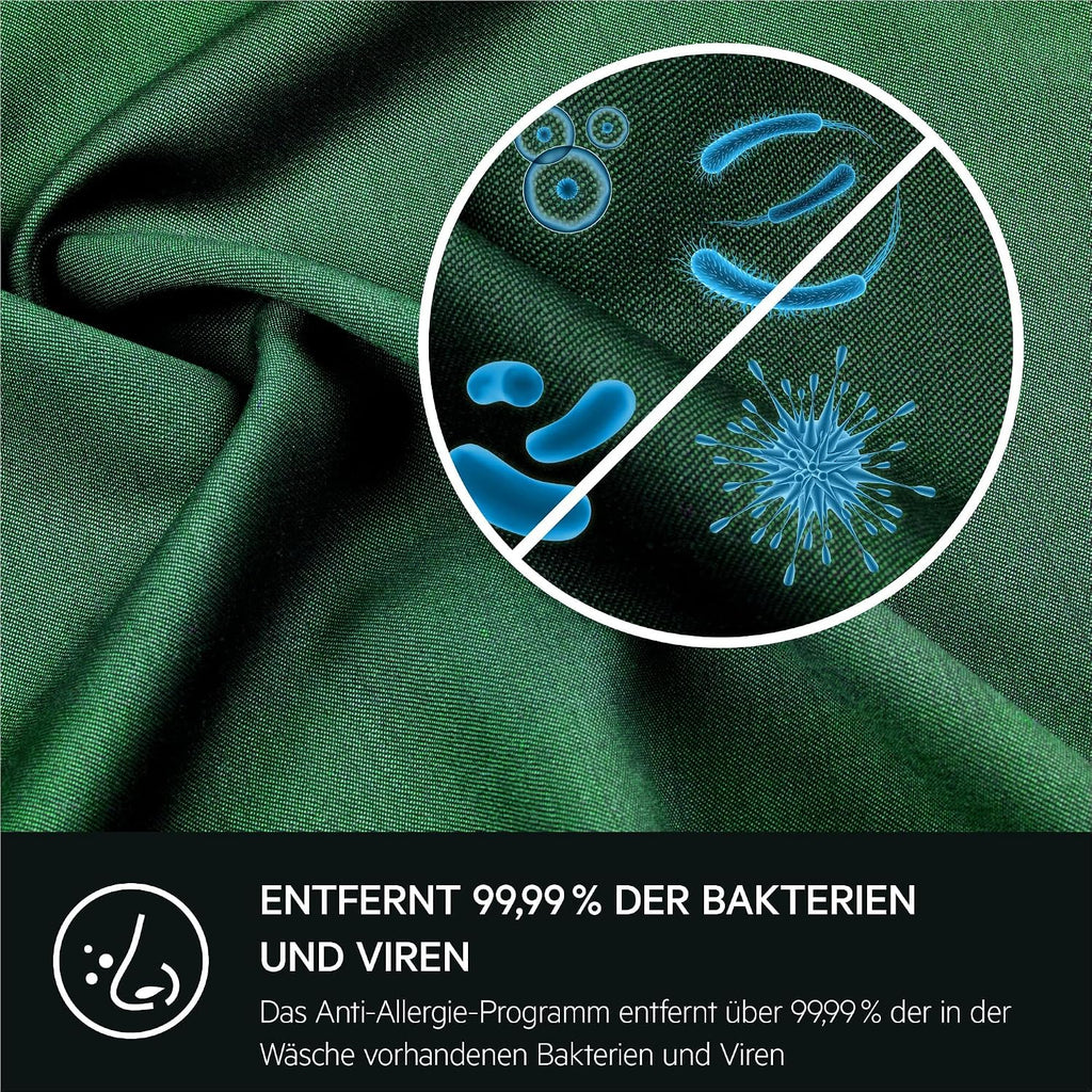 Waschmaschine 8kg, Serie 6000 ProSense: Mengenautomatik (Waschdauer+Energie anpass.), Startzeitv., Nachlegef., Vollwasserschutz, 1400 U/min, L6AMZ48FL