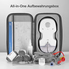 S7 Fensterputzroboter, akt. Sprühf., 6500Pa, 3D-Schwebepad, 80ml Tank, Mehrfachschutz, 8 Tücher + Koffer inkl.