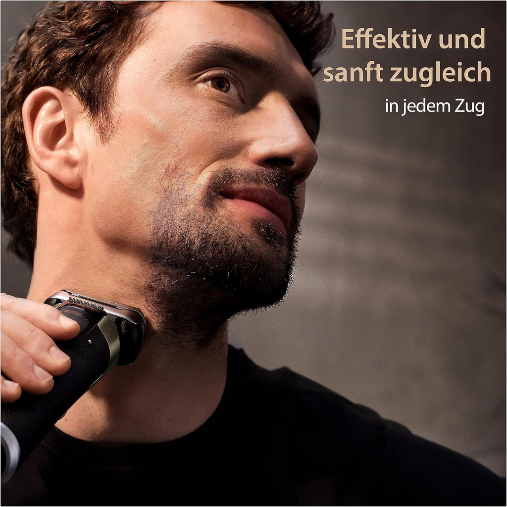 Series 9 PRO+ 9567cc, Silber - Elektrorasierer, 5+1 Ultradünne Klingen, Barttrimmer, 60 Min. Akku, wasserdicht, Etui, 6in1 SmartCare Center