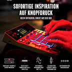 MPC Sample - Standalone Portable Sampler, Sequenzer und Effektprozessor mit Akku, USB-C, integriertem Lautsprecher und Mikrofon