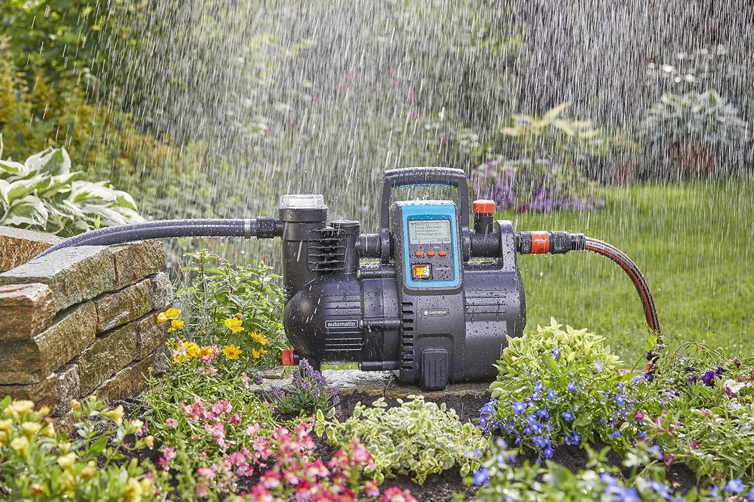Comfort Hauswasserautomat 5000/5E, LCD, energiesparend, 5000 l/h, 1300W, Thermoschutz, Trockenlaufsicherung