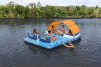Hydro-Force 6-Personen-Badeinsel Tropical Breeze 389 x 274 cm