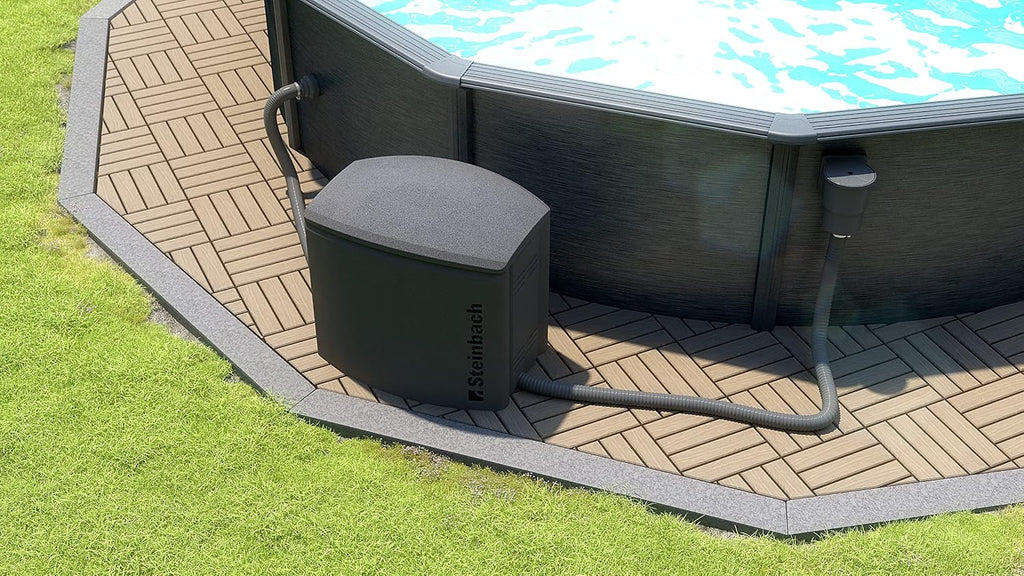 Pool Technikbox 036600 – Hochwertige Box, wetter- und chemiebeständig, geräusch- und temperaturisolierend, schützt Pooltechnik und Equipment