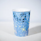 Handgemachte Keramik Tasse Sternennacht Ozean Wal Becher Kaffeetasse