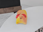Handgemachte Keramik Hunde Figur, Schreibtisch Deko, 2,5-5 cm, Unikat