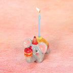 Keramik Elefant Kerzenhalter Handgemacht Kawaii Wohnkultur Party Dekoration