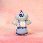 Handgefertigte Keramik Elefant Kerzenhalter Set - Geburtstagsgeschenke, Elefant Figuren, Keramik Wohnkultur