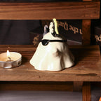 Piratengeist Keramik Dekor Figur Teelichthalter Weihrauch Brenner handgemachte niedliche Halloween Aromatherapie Diffusor Tischdekoration