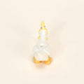 Handgefertigte Keramik Gans Kuchen Topper Partyhut Porzellan Figurine Geburtstag Kerzenhalter
