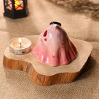 Keramik Geist Räucherstäbchen Halter Handgemachte Miniatur Halloween Teelichthalter
