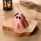 Keramik Geist Räucherstäbchen Halter Handgemachte Miniatur Halloween Teelichthalter