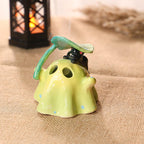 Handgemachte Keramik Geisterfamilie Kerzenhalter Halloween Weihrauch Brenner Aromatherapie Diffuser Teelichthalter 3er Set