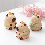 Keramik Capybara Figur, Schreibtisch Dekor, Geschenk Ornament, zwei Stile