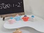 Keramik-Figurine Little Kerl mit Hut - Handgefertigt, 1-2 Zoll, Schreibtisch Dekor